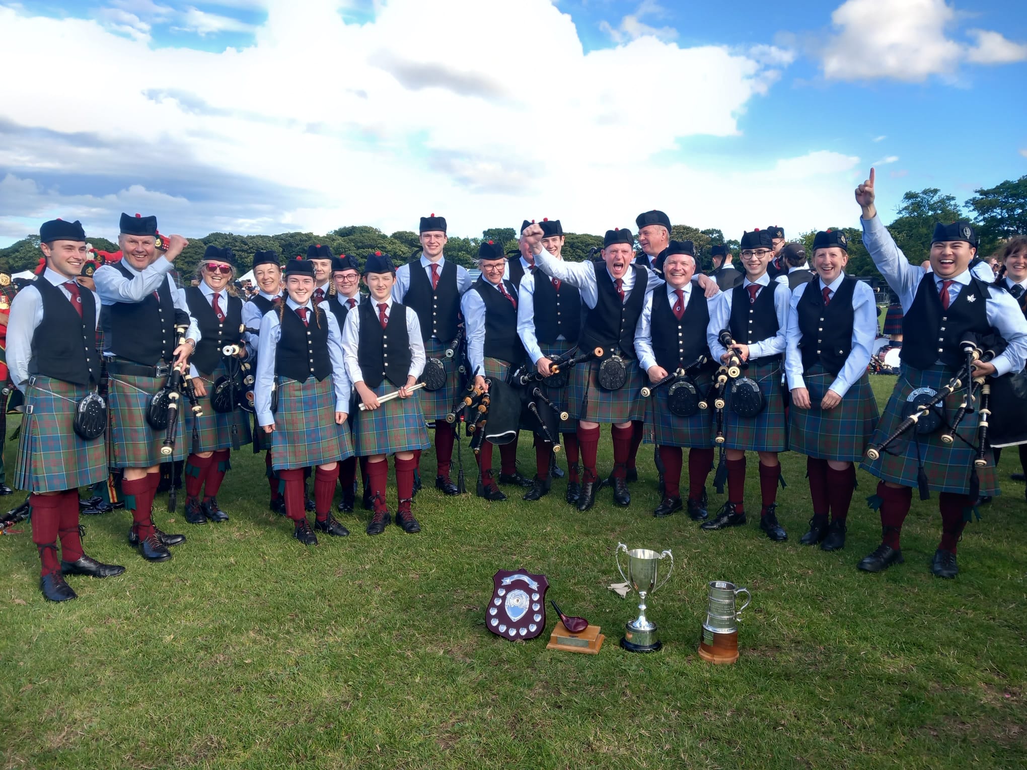 Stockbridge Pipe Band - North Berwick - Aug 2023